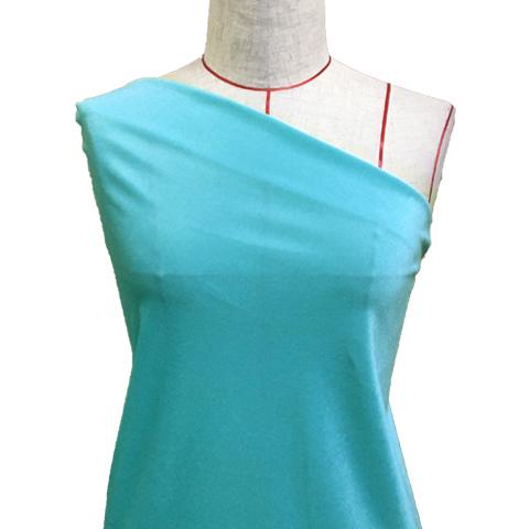 ハワイアン・フラメンコ生地 無地 ストレッチベロア生地 スカイブルー KS-SBL-V 3-5営業日...