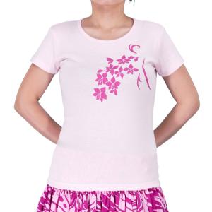 ストレッチ Tシャツ XL チェリーピンク ティアレ ピンク TC9cppiXL｜emika