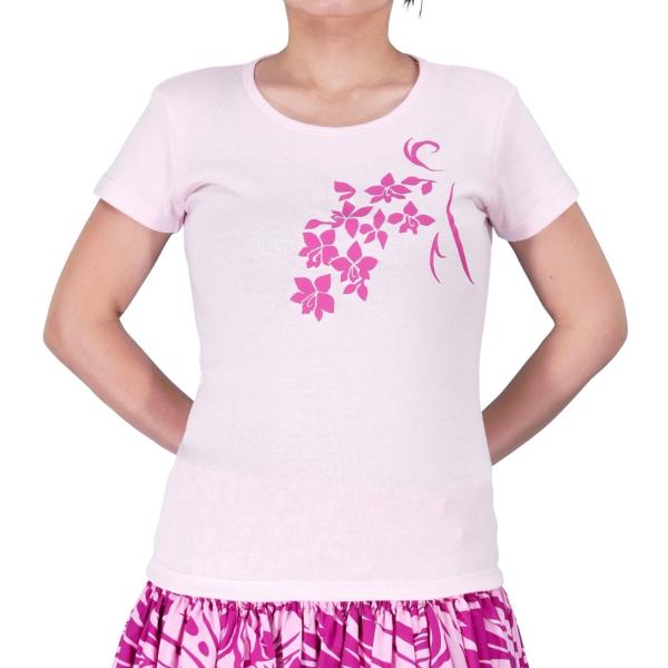 ストレッチ Tシャツ XL チェリーピンク ティアレ ピンク TC9cppiXL