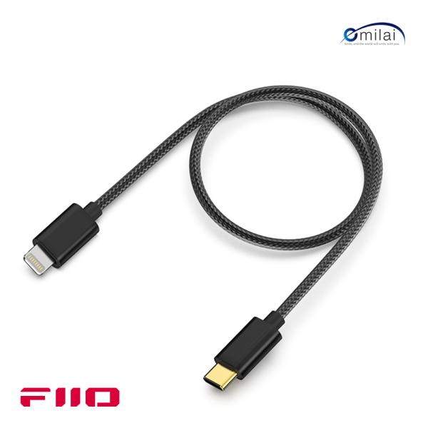 OTGケーブル Lightning Type-C ｜FiiO LT-LT4｜約 50 cm ポータブ...