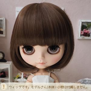 ブライス（Blythe） ネオブライス ウィッグ ストレートボブ スノー