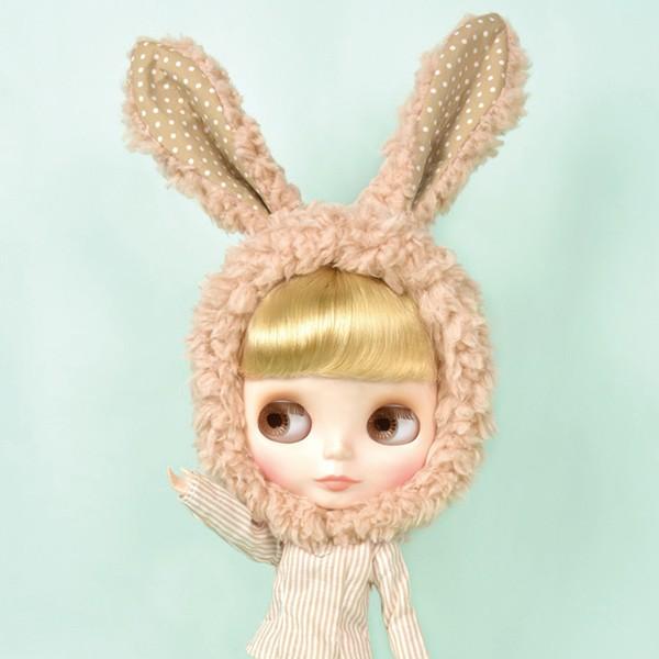 Dear Darling fashion for dolls「バニーホップ」ブラウン うさぎの帽子 ...