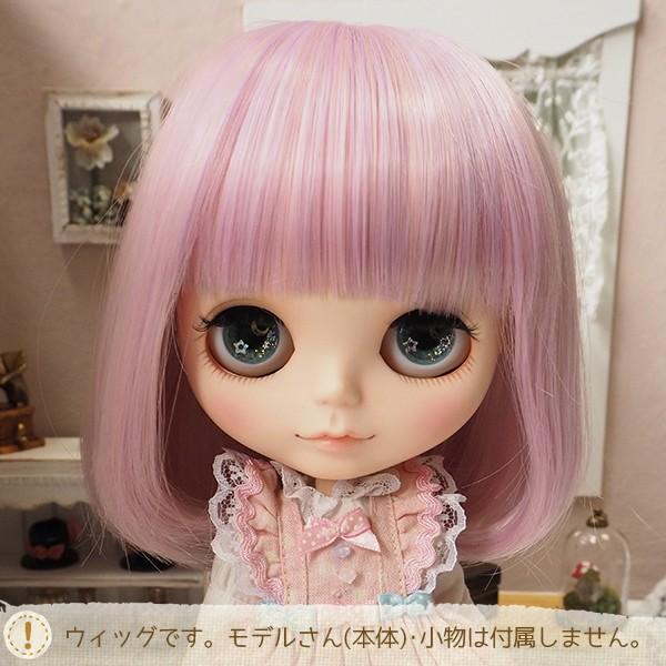 ネオブライス ウィッグ くるりんミディアムボブ ドリーミィピンク 10インチ★ゆうメール可★/ドール...