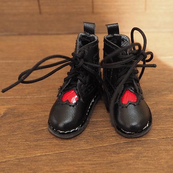 ハートマーティンブーツF173[ブラック] 靴 ネオブライスサイズアウトフィット ドール服