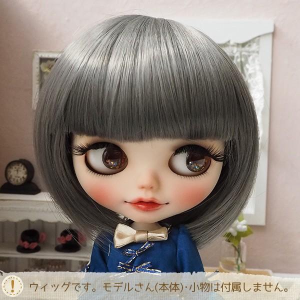 ネオブライス ウィッグ  ドーリィボブ グレイアッシュ 10インチ ☆ゆうメール可☆ /ドール Bl...