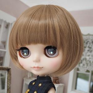 ネオブライス ウィッグ  マッシュルーム ミルキーブラウン 10インチ ☆ゆうメール可☆ /ドール Blythe Pulip プーリップ