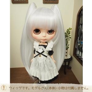 ブライス（Blythe） ネオブライス ウィッグ ストレートボブ スノー