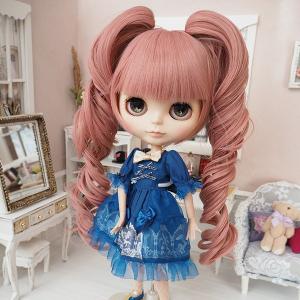 ブライス（Blythe） ネオブライス ウィッグ 毛先ソフトウェーブ マロン
