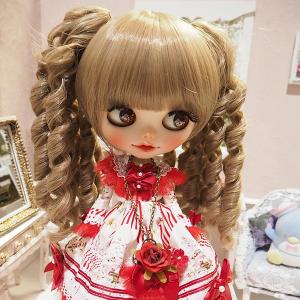 ブライス（Blythe） ネオブライス ウィッグ 赤毛のアン風ツインおさげ