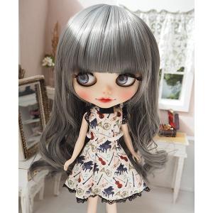 ブライス（Blythe） ネオブライス ウィッグ ゆるふわマーメイド ミント