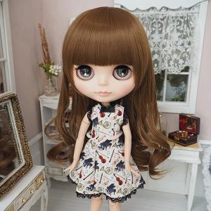 ブライス（Blythe） ミディブライス ウィッグ センターパートロング