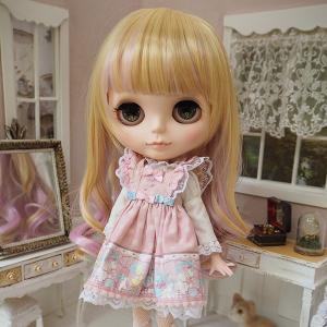 ブライス（Blythe） ネオブライス ウィッグ 赤毛のアン風ツインおさげ