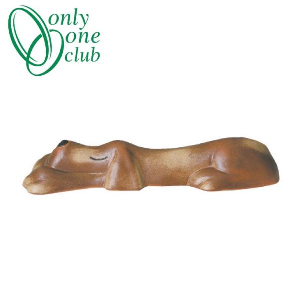 アニマルカーストッパー オットドッグ 火色 オス 1本売り 車止め 陶器 MZ2-OD1M オンリー...