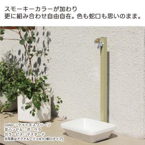立水栓 水栓柱 アクアルージュIIW 2口 蛇...の詳細画像1