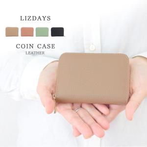 ミニ財布 本革 レディース 財布 LIZDAYS リズデイズ シンプル カード収納 お札 小銭 コンパクト コインケース 小銭入れ LZ-609 クリスマスの商品画像