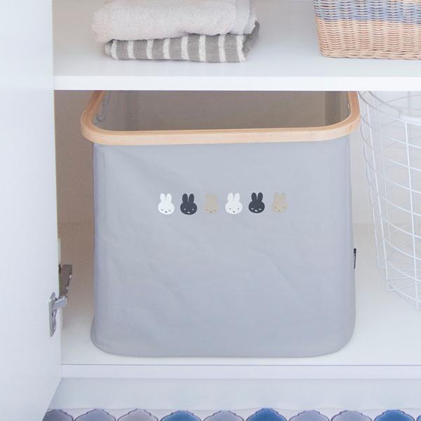 バンブーバスケットM ミッフィー 収納ボックス 可愛い おしゃれ シンプル 北欧 ランドリーバスケッ...