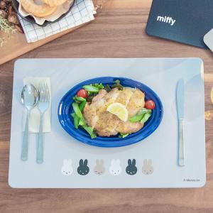 ランチョンマット ミッフィー キッチンマット ランチ 北欧 おしゃれ 拭ける 撥水 PVC 滑り止め 抗菌付き キッチン用品 モノトーン 可愛い miffy Dick Bruna