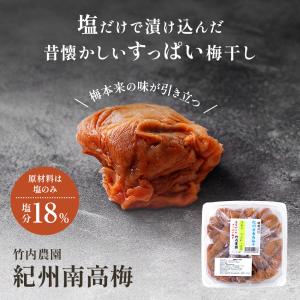 つぶれ梅 紀州南高梅 訳あり 竹内農園 1kg...の詳細画像2