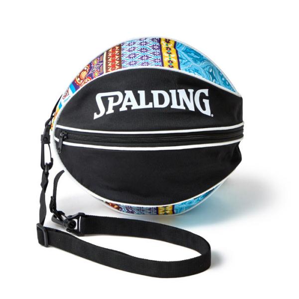 スポルディング バスケットボール用 ボールバッグ ボヘミアン ブルー 49-001BB【80サイズ】...
