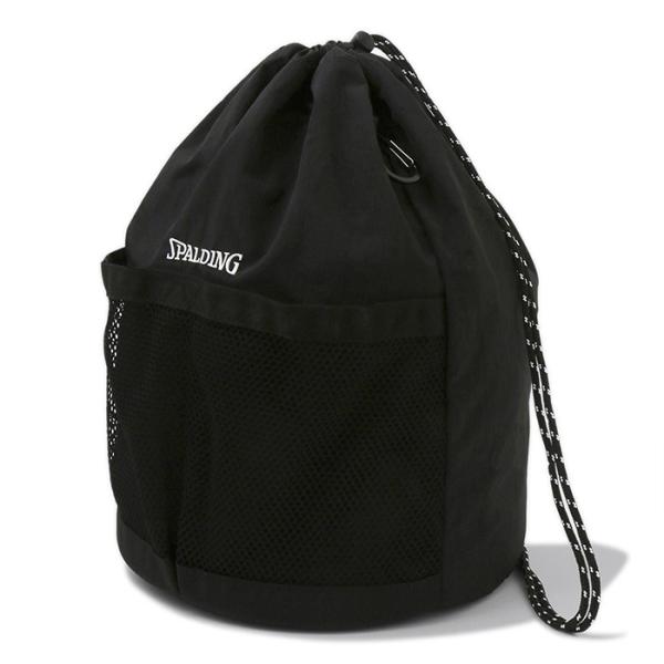 スポルディング バスケットボール用 バッグ キンチャクボールショルダー ブラック 50-023BK ...