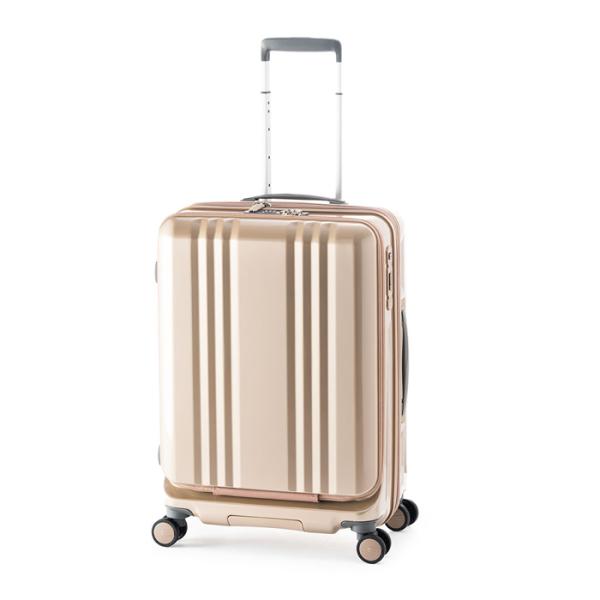 A.L.I ハードキャリーケース デカかるEdge Front Open 5〜7泊 55L+10L ...