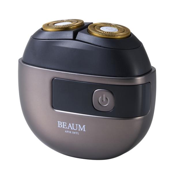 アピックス メンズグルーミング BEAUM 2ヘッドシェーバー ASV-B02-GY グレー API...