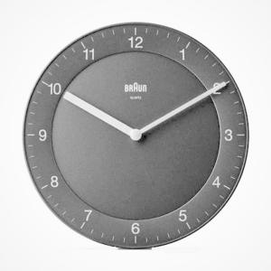 ブラウン クロック 壁掛け時計 Wall Clock BC06B アナログ ウォールクロック BRAUN