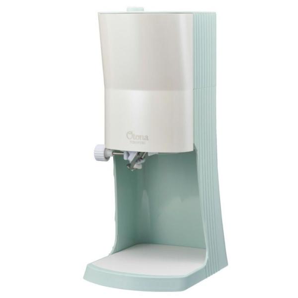 ドウシシャ 電動ふわふわとろ雪かき氷器 DTY-B2GR グリーン【80サイズ】