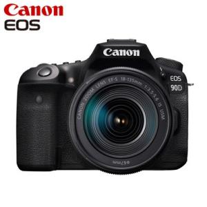 Canon キヤノン デジタル一眼レフ EOS 90D EF-S18-135 IS USM レンズキット EOS90D18135ISUSMLK【80サイズ】｜emon-shop