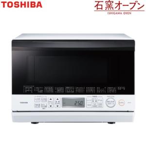 東芝 23L 角皿式スチームオーブンレンジ 石窯オーブン ER-T60-W グランホワイト【140サ...