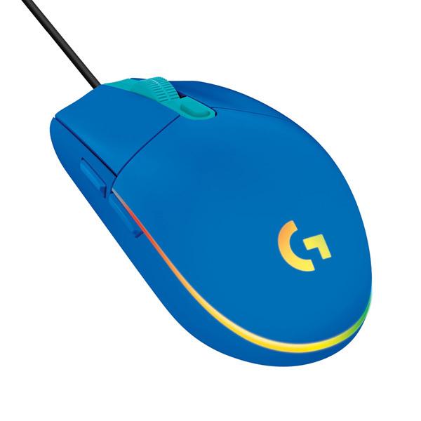 ロジクール G203 LIGHTSYNCゲーミング マウス G203-BL ブルー【60サイズ】