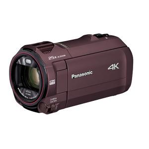 パナソニック デジタル 4K ビデオカメラ 内蔵メモリー64GB 4K AIR HC-VX992MS-T ブラウン【60サイズ】｜emon-shop