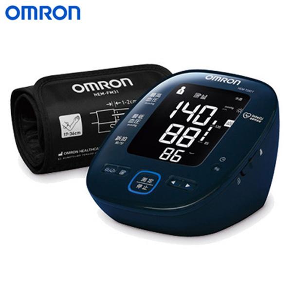 オムロン 上腕式血圧計 HEM-7281T ダークネイビー【60サイズ】