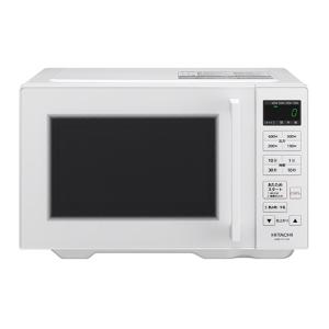日立 電子レンジ 17L ヘルツフリー フラット庫内 ワンタッチ自動