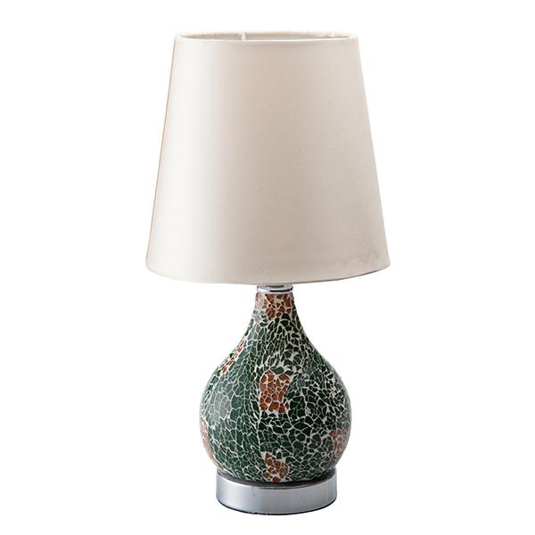 イシグロ タッチセンサーテーブルランプモザイクベース グリーン I-20607 グリーン【80サイズ...