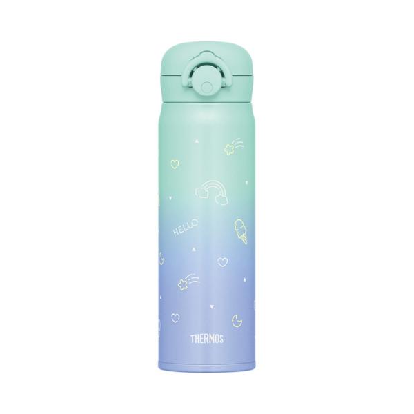 サーモス 真空断熱ケータイマグ 500ml ポップグリーン JNR-504G-POG