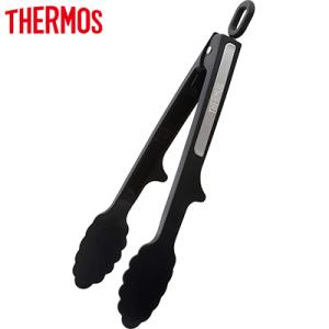 サーモス キッチンツールシリーズ ナイロントング KT-T001-BK ブラック THERMOS【8...