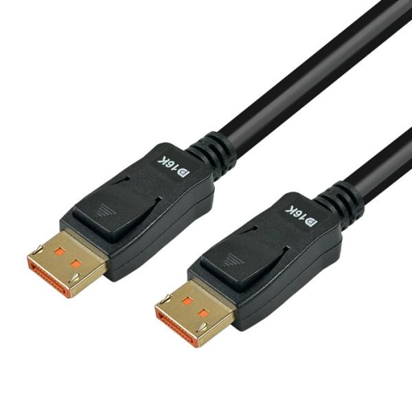 ルーメン Displayportケーブル 16K対応 Ver.2.1 Displayportケーブル...
