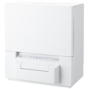 パナソニック 食器洗い乾燥機 タンク式 スリムタイプ NP-TSP1-W ホワイト【160サイズ】｜emon-shop