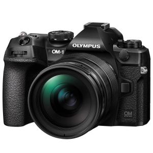 OM SYSTEM デジタル一眼カメラ OM-1 12-40mm F2.8 PRO II レンズキット デジタルカメラ OLYMPUS OM-1-12-40-LKIT ブラック｜emon-shop
