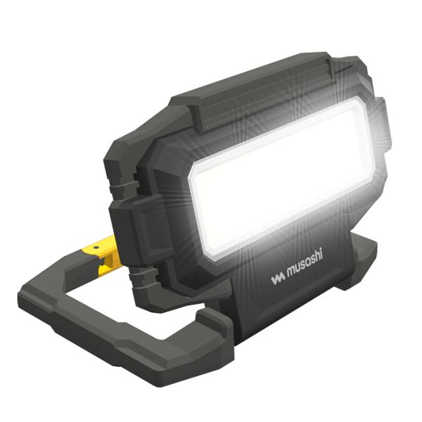 ムサシ 充電式マルチライト投光器型 RWL-130