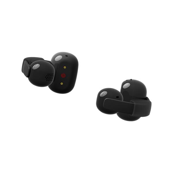 ソニー ワイヤレスステレオヘッドセット LinkBuds Clip イヤホン WF-LC900-B ...