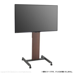 テレビ台 ハイタイプ キャスター付き 32〜80型対応 WALLインテリアテレビスタンドPRO アクティブ WLTVD5-WN ウォールナット マストバイ【200サイズ】｜emon-shop