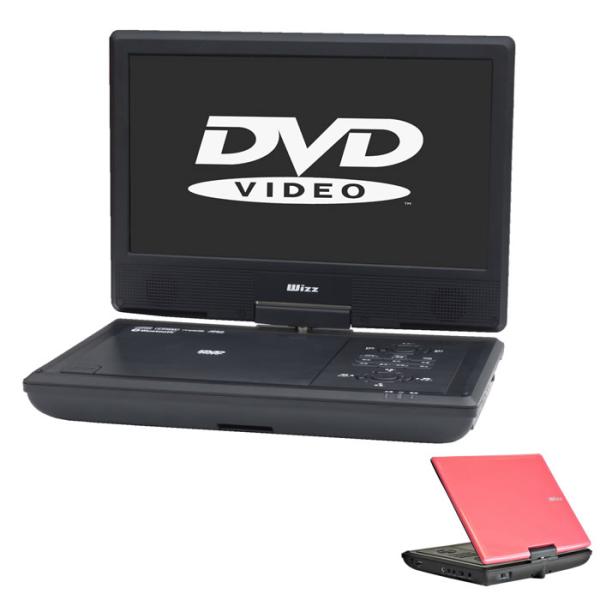 ダイニチ電子 Wizz 10.1インチ ポータブルDVDプレーヤー WPD-S1001P