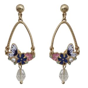 ニイハウシェル 本格 ピアス イヤリングにも交換可 モミ カヘレラニ