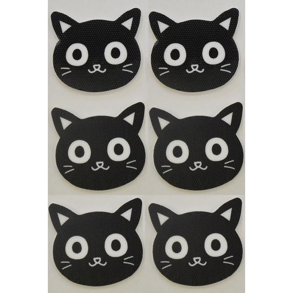 ネコの便利キャッチフック 3個組 2セット ※メール便(ポスト投函) 洗面台 キッチン 台所 冷蔵庫...