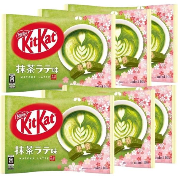 ネスレ日本 キットカットミニ 抹茶ラテ 10枚×6袋　大容量  数量限定
