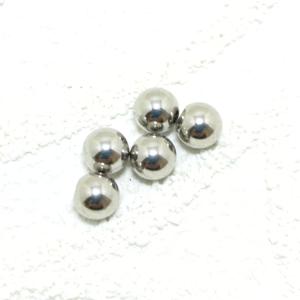 ボディピアス用 スペアボール(キャッチ) 4ミリ1個 16ゲージ用シルバー バーベルやラブレットに サージカルステンレス シンプル 激安価格