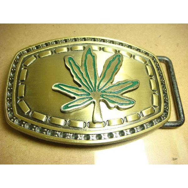 激安！数量限定★ベルト用デザインバックル★マリファナ★プレゼントにもオススメ！