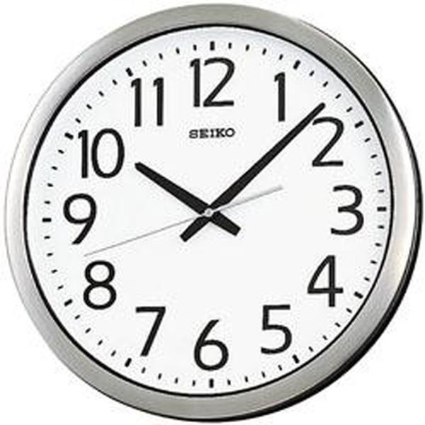 SEIKO セイコー 掛け時計 オフィス アナログ 防湿 防塵型 金属枠 KH406S お取り寄せ